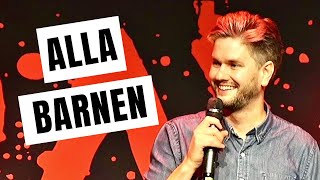 Alla barnen  Fredrik Andersson standup [upl. by Ronen]