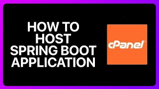 How To Host Spring Boot Application On cPanel Tutorial [upl. by Nnarefinnej]