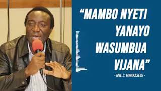 MWL CHRISTOPHER MWAKASEGE  SEMINA YA VIJANA [upl. by Vandervelde473]