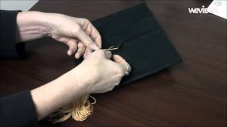 How to attach your tassel to your graduation cap [upl. by Enrobialc]