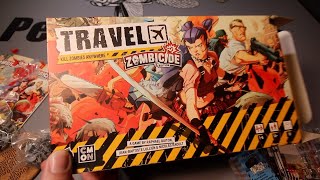 Travel Zombicide  Unboxing [upl. by Kafka810]