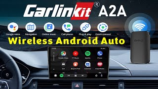 Carlinkit A2A 🌟 Android Auto Wireless Adapter 🌟 REVIEW [upl. by Terces]