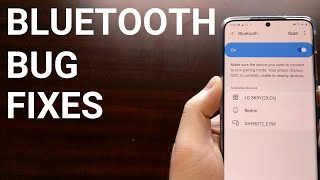 Fixing Samsungs Galaxy S20 Bluetooth Connection Issues [upl. by Ilah849]