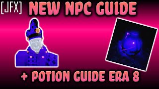 How to get NEW Jester NPC in Sols RNG ERA 8  NEW Oblivion Potion EASY [upl. by Notsa]