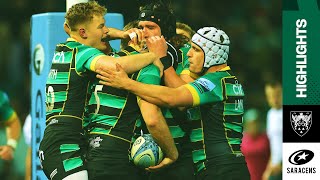 Highlights  Northampton Saints v Saracens [upl. by Ecile]