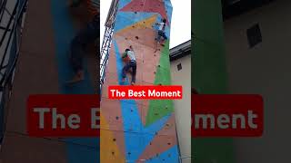 Wall climbing is a physically demanding activity wallclimbing sports tutorial ClimbingCommunity [upl. by Arimihc614]