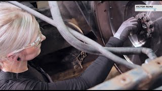 Truck Edition How to replace an oil seal on a truck [upl. by Lebbie]