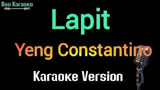 Lapit  Yeng Constantino HD Karaoke Version [upl. by Ahsienek]