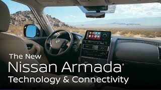 2021 Nissan Armada Technology amp Connectivity [upl. by Torrell]