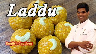 Laddu Recipe in Tamil  How to make Laddu  Diwali Sweet Recipe  CDK203  Chef Deenas Kitchen [upl. by Asecnarf]