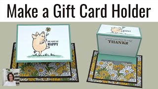 2 Simple Gift Card Holder Ideas Perfect for Christmas [upl. by Fanya]