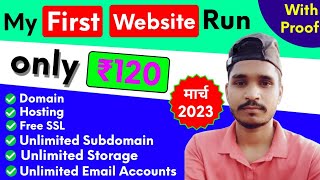 Buy Most Cheap Domain and Hosting with free SSL Only ₹120  Razorhost Hosting Review [upl. by Ydnak835]