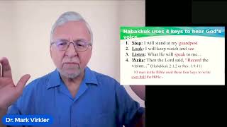 Dr Mark Virkler Teaches the 4 Keys to Hearing Gods Voice [upl. by Faina584]