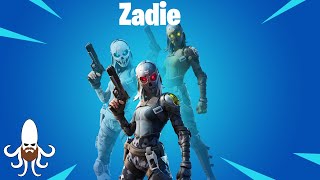 Zadie  Skin Review amp Gameplay  Fortnite [upl. by Gnay144]