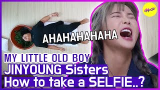 HOT CLIPS MY LITTLE OLD BOY JINYOUNG teaches how to take a SELFIE well🤣🤣 ENG SUB [upl. by Earal499]