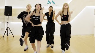 KISS OF LIFE Shhh Dance Practice Mirrored Moving ver [upl. by Idhem]