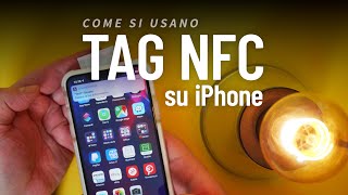 Tag NFC su iPhone con Comandi per la Casa Smart [upl. by Cleasta]