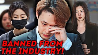 12 Korean Actors Who Got BLACKLISTED from Korean TV [upl. by Esinwahs]