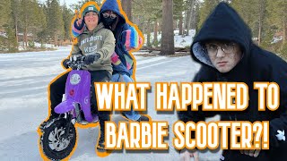 Who Stole Michael Reeves Barbie Scooter [upl. by Annavahs80]