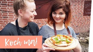 Perfekte Pizza im Steinofen mit Sophie Passmann  Koch ma [upl. by Marron629]