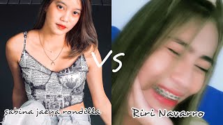 Riri Navarro VS sabina jaeya rondillatiktok competition [upl. by Hach242]