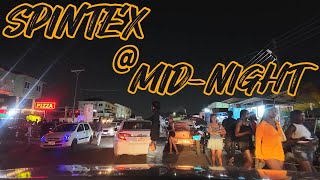 🇬🇭 SPINTEX ROAD Nightlife Redlight Quickie Spot In Accra  4K Driving Tour [upl. by Prud]