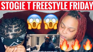 SOUTH AFRICAN ARTIST STOGIE T  FREESTYLE FRIDAY REACTION [upl. by Ailam688]