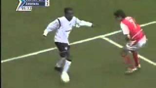 Jay Jay Okocha Skill Vs Arsenal [upl. by Kirst]