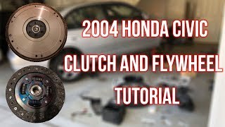 2004 Honda Civic Clutch Replacement Full Tutorial [upl. by Hyacintha]