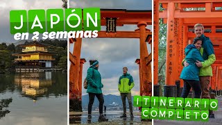 JAPÓN en 2 SEMANAS  Itinerario completo  RUTA PERFECTA  Vagajuntos en Asia [upl. by Notnert]