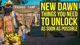 Far Cry New Dawn Tips And Tricks  Weapons Upgrades amp More You Want To Get Early Farcry New Dawn [upl. by Llewkcor]