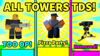 This Roblox TDS Update Will Change Event Towers FOREVER [upl. by Stamata204]