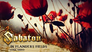 SABATON  In Flanders Fields Official Lyric Video [upl. by Nihi630]