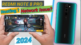 Redmi Note 8 Pro Free Fire Test In 2024😱  Will it Survive   Redmi Note 8 Pro In 2024 [upl. by Drexler]