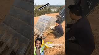 Construction work equipment shortshortsshortsvideoautocarsautomechanicmechanic [upl. by Ruthi]