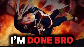 HOMELANDER FANBOY REACTS TO HOMELANDERS VS ALLMIGHT IM GENUINELY DONE BRO 😭🙏 [upl. by Buschi696]