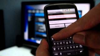 Android phone controls Blusens WebTV [upl. by Leibman]