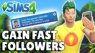 12 Ways To Gain Followers And How To Make Money From Them  The Sims 4 Guide [upl. by Akinod994]