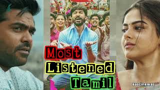 Most Listened Tamil  Love amp Love Sad Songs  Tamil Songs  Jukebox  Latest Tamil Songs Eascinemas [upl. by Alessandro]