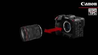 Canon Tech Tip Image Stabilization on the EOS C70 [upl. by Niran]