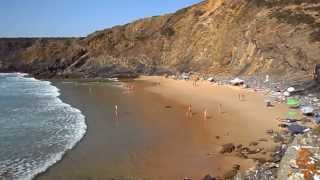 Praia naturista Adegas Odeceixe Algarve [upl. by Anitsyrk]