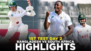 Full Highlights  Bangladesh vs South Africa  1st Test Day 2  M3H1K [upl. by Stevens]