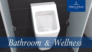 Urinal Animation  Architectura Collection  Villeroy amp Boch [upl. by As790]