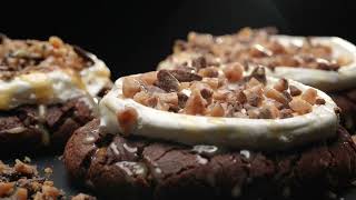 Chocolate Toffee Cake  Crumbl Cookies [upl. by Nnaxor]