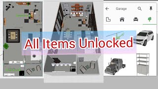 How to get hacked Planner 5d  All items unlocked in Planner 5d  Forty4tech [upl. by Nicolau]