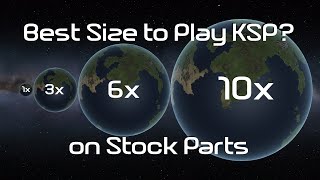 Best size to play KSP on stock parts [upl. by Recor]