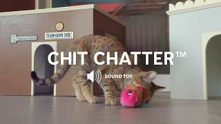 SmartyKat® Chit Chatter™ electronic cat toy [upl. by Aicak]