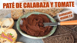 PATÉ de CALABAZA y TOMATE o SOBRASADA VEGANA 20 [upl. by Paderna879]