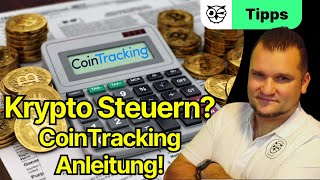 Cointracking Tutorial in deutsch Alles rund um deine Krypto Steuer 2024 in einem Tool [upl. by Barbabas]