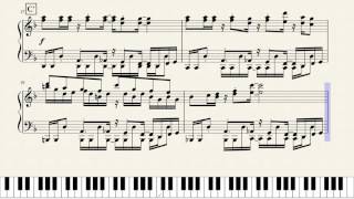 Undertale  100 quotMEGALOVANIAquot  Piano arrangement [upl. by Kcirneh906]